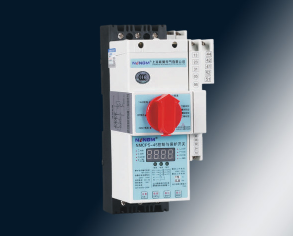 NMCPS控制與保護(hù)開(kāi)關(guān)系列產(chǎn)品，主要適用于交流50Hz，額定電壓400V，額定電流自0.16A至125A電路中。用于接通、承載和分?jǐn)嗾l件下包括規(guī)定的過(guò)載條…